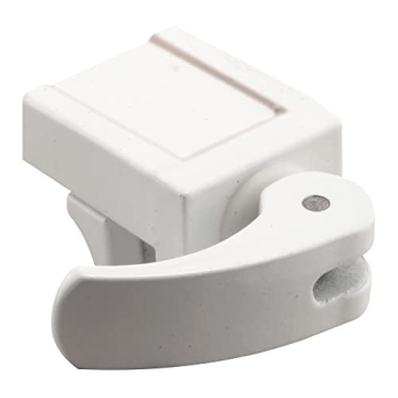 Prime-Line U 9809 Sliding Window Sash Lock - White, Pack of 2 for Optimal Security
