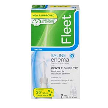 Fleet Adult Enema, 4.5 Fl Oz (Pack of 2) - Reliable Relief for Constipation