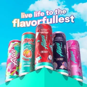 Alani Nu Cherry Slush Energy Drink - 200mg Caffeine, Sugar Free