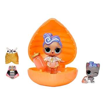 L.O.L. Surprise! Color Change Bubbly Surprise Orange with Exclusive Doll & Pet