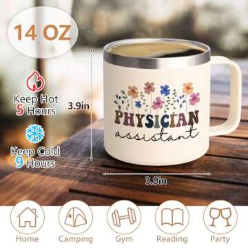 Physician Assistant Gifts - Insulated Coffee Mug