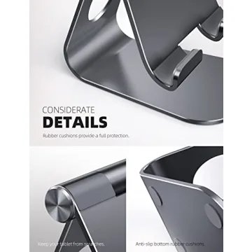 Lamicall Adjustable Tablet Stand Holder for All Devices