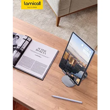 Lamicall Adjustable Tablet Stand Holder for All Devices