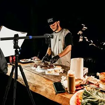 Gongyi CM80 Adjustable Tripod Boom Arm for Quick Shots