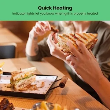 Chefman Electric Panini Press Grill for Perfect Sandwiches