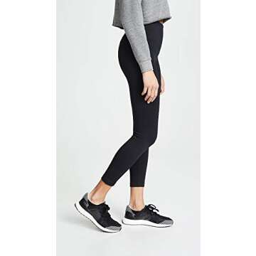 Yummie womens High Waist Tummy Shaping Legging Hosiery, Black, Large-X-Large US