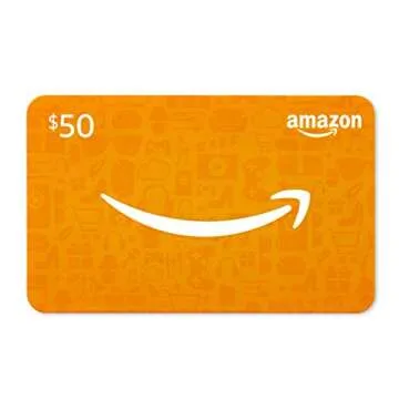 Amazon.com $50 Gift Card - Pack of 10 Mini Envelopes
