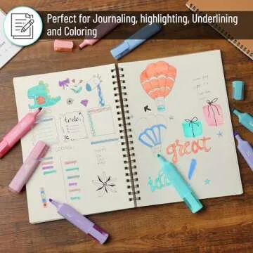 Mr. Pen- Highlighter Marker, 8 Pack, Morandi Colors, Chisel Tip, Cute Pastel Highlighter Set, Assorted Colors