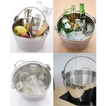 Jam Making Maslin Pan Stainless Steel Preserve Pot