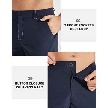 Libin Golf Pants for Men - Quick Dry & Water Resistant