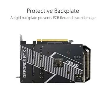 ASUS Dual NVIDIA GeForce RTX 3050 OC Edition Gaming Graphics Card - PCIe 4.0, 8GB GDDR6 Memory, HDMI 2.1, DisplayPort 1.4a, 2-Slot, Axial-tech Fan Design, 0dB Technology, Steel Bracket