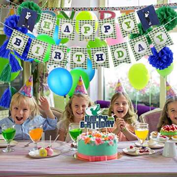 Golf Birthday Party Decorations - 44 Pcs Complete Set