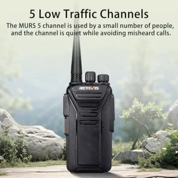 Retevis RT27V MURS Walkie Talkies with Earpieces