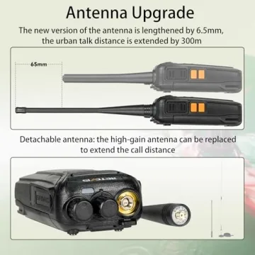 Retevis RT27V MURS Walkie Talkies with Earpieces