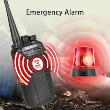 Retevis RT27V MURS Walkie Talkies with Earpieces