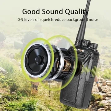 Retevis RT27V MURS Walkie Talkies with Earpieces