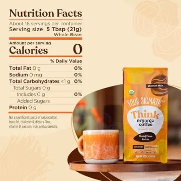 Dark Roast Organic Whole Bean Coffee with Lion's Mane & Chaga