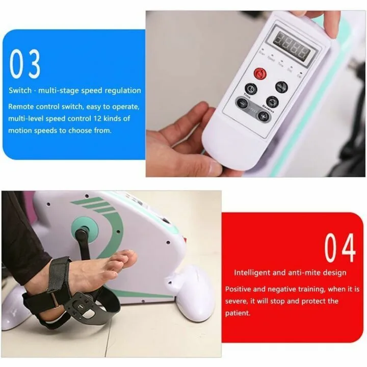 Electric Pedal Trainer Bike for Seniors and Rehab