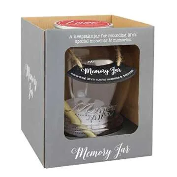 Top Shelf Love Notes Memory Jar; Romantic Keepsake Gift