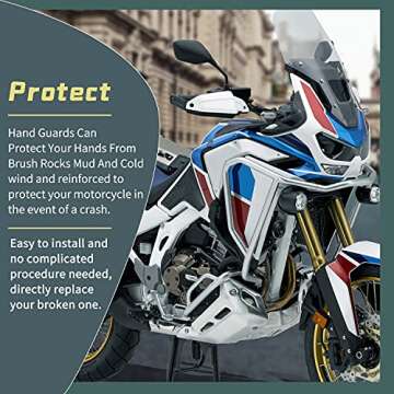 Lorababer Handguard Protector for Honda CRF1100L 2020 2021