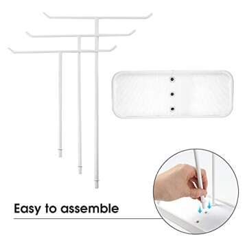 JackCubeDesign 3 Tier Jewelry Display Stand Organizer