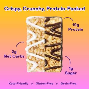 MAGIC SPOON Treats - High Protein, Low Carb, Keto Friendly, Low Sugar, Gluten Free, Crispy Protein B...
