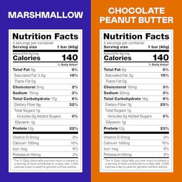 MAGIC SPOON Treats - High Protein, Low Carb, Keto Friendly, Low Sugar, Gluten Free, Crispy Protein Bar Cereal Bar, On-The-Go Healthy Snack (8 Chocolate PB Bars, 8 Marshmallow Bars)