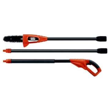 BLACK+DECKER 20V Max Pole Saw for Tree Trimming, Cordless, with Extension up to 14 ft., Bare Tool Only (LPP120B)