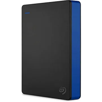 Seagate Game Drive 4TB External Hard Drive Portable HDD - Compatible With PS4 (STGD4000400) blue