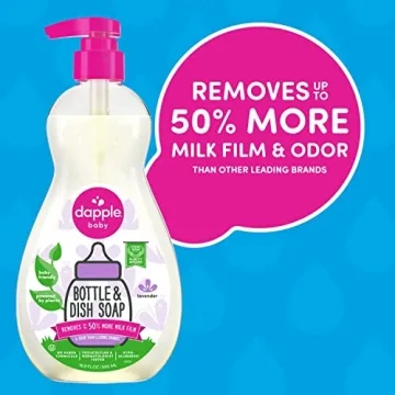 Dapple Baby Bottle Soap - Hypoallergenic Lavender 16.9 Fl Oz