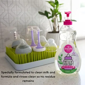 Dapple Baby Bottle Soap - Hypoallergenic Lavender 16.9 Fl Oz