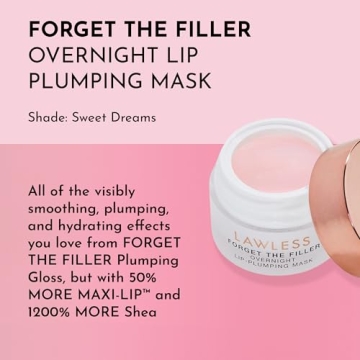 LAWLESS Overnight Lip Plumping Treatment - 0.28 oz