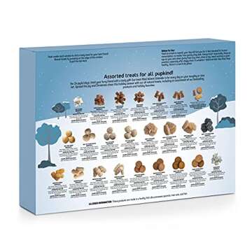 Himalayan Dog Chew 24 Joyful Days Dog Advent Calendar, 24 Tasty Dogs Treats for All Breeds, Himalaya...