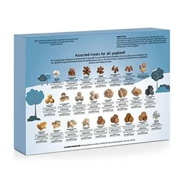 Himalayan Dog Chew 24 Joyful Days Dog Advent Calendar, 24 Tasty Dogs Treats for All Breeds, Himalaya...