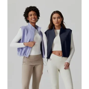 Stylish QINSEN Women's Fleece Vest for Winter Wear