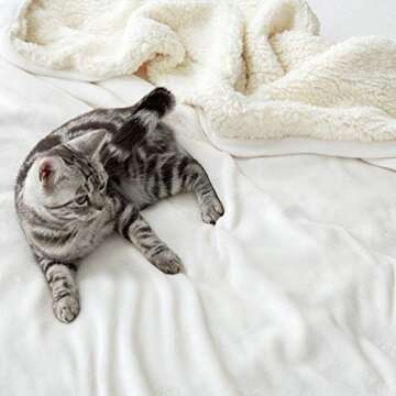 LBRO2M Sherpa Fleece Blanket - Cozy Luxury for All