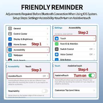TUZTUALA Upgrade Scrolling Ring, Remote Control for TikTok, Bluetooth Ring Scroller with Stand, Bluetooth Camera Remote Compatible with iPhone, iPad, iOS Android Cell Phone-Black