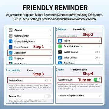TUZTUALA Upgrade Scrolling Ring, Remote Control for TikTok, Bluetooth Ring Scroller with Stand, Bluetooth Camera Remote Compatible with iPhone, iPad, iOS Android Cell Phone-Black
