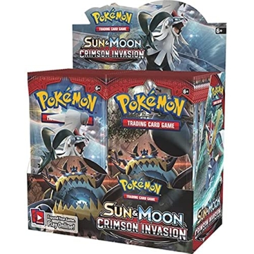 Exciting Sun & Moon Crimson Invasion Booster Box