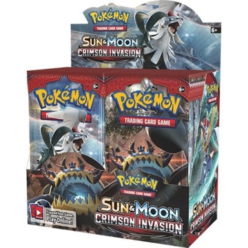 Exciting Sun & Moon Crimson Invasion Booster Box
