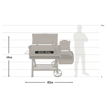 Oklahoma Joe's Longhorn Reverse Flow Offset Smoker - 17202053