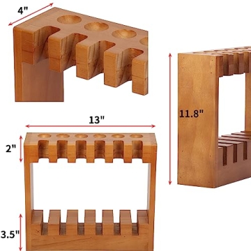 Stylish Ping Pong Paddle Storage Rack for Organized Play