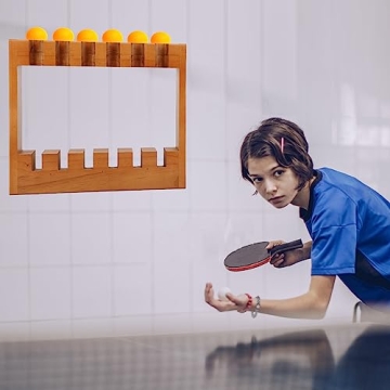 Stylish Ping Pong Paddle Storage Rack for Organized Play