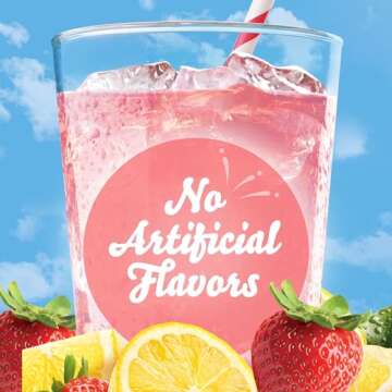 Crystal Light Strawberry Lemonade Drink Mix, 1.62 fl oz