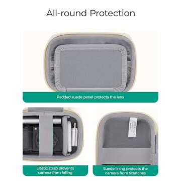 BAGSMART Waterproof Digital Camera Case for All Cameras