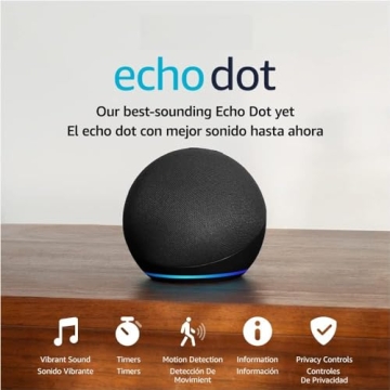 Echo Dot (5th Gen) Smart Speaker with Alexa for All Ages