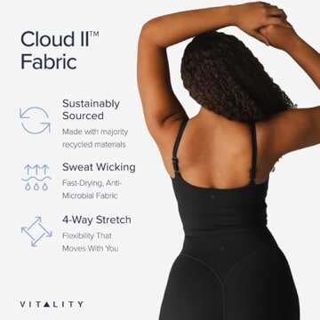 Vitality Cloud II Women's Athletic Tank - Breathable & Stylish