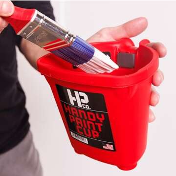 HANDy Paint Cup for Easy Painting and Clean-up Solutions