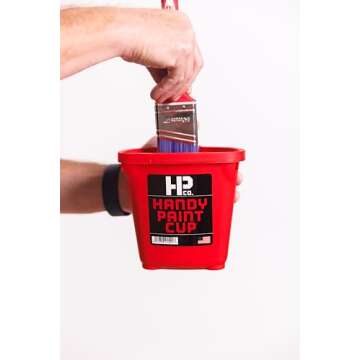 HANDy Paint Cup for Easy Painting and Clean-up Solutions