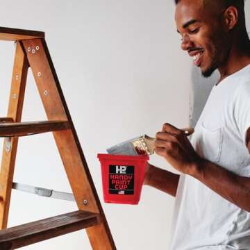 HANDy Paint Cup for Easy Painting and Clean-up Solutions